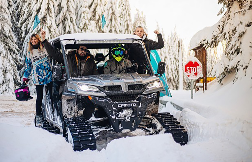 snow experience cfmoto