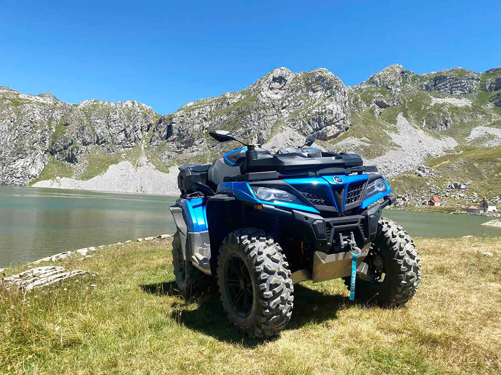 atv voznja crna gora kapetanovo jezero CFMOTO