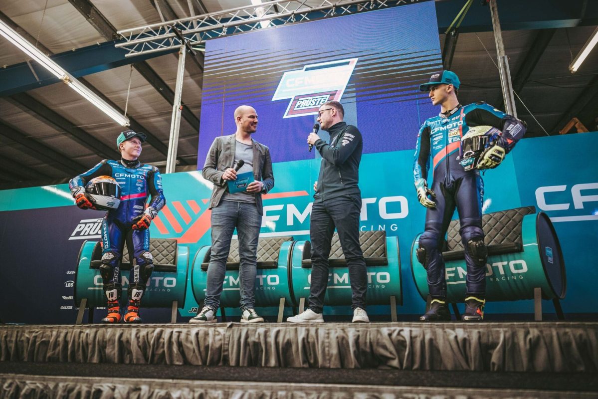 predstavljanje cfmoto pruestel gp tim 2023