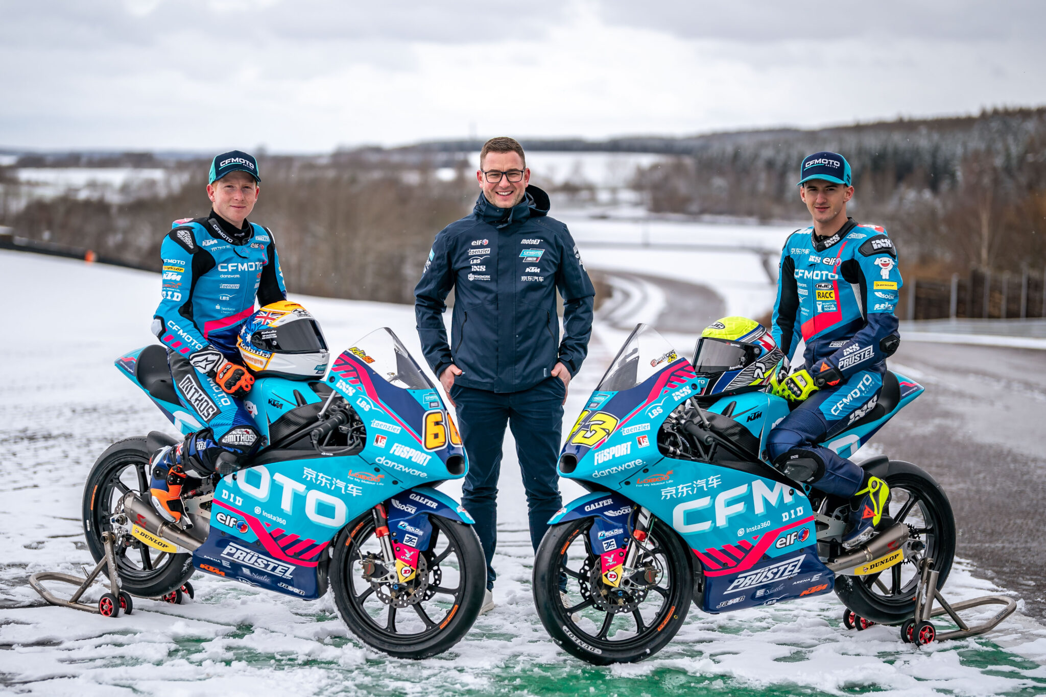 predstavljanje cfmoto pruestel gp tim 2023