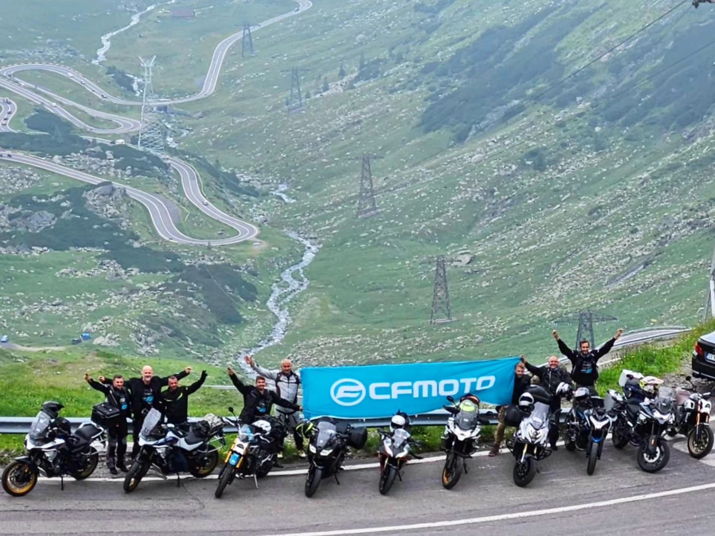 cfmoto voznja motocikla rumunija