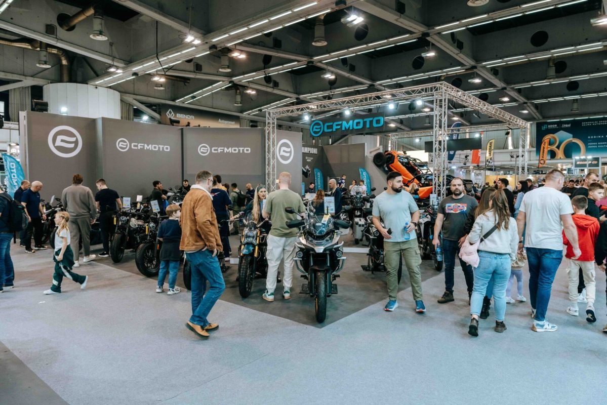 MotoPassion 2025 sajam CFMOTO MOTOCIKLI