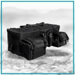 Torba univerzalna platnena nepromočiva / crna