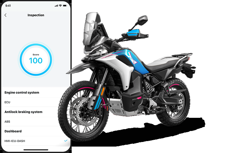 Aplikacioni CFMOTO Self Inspect